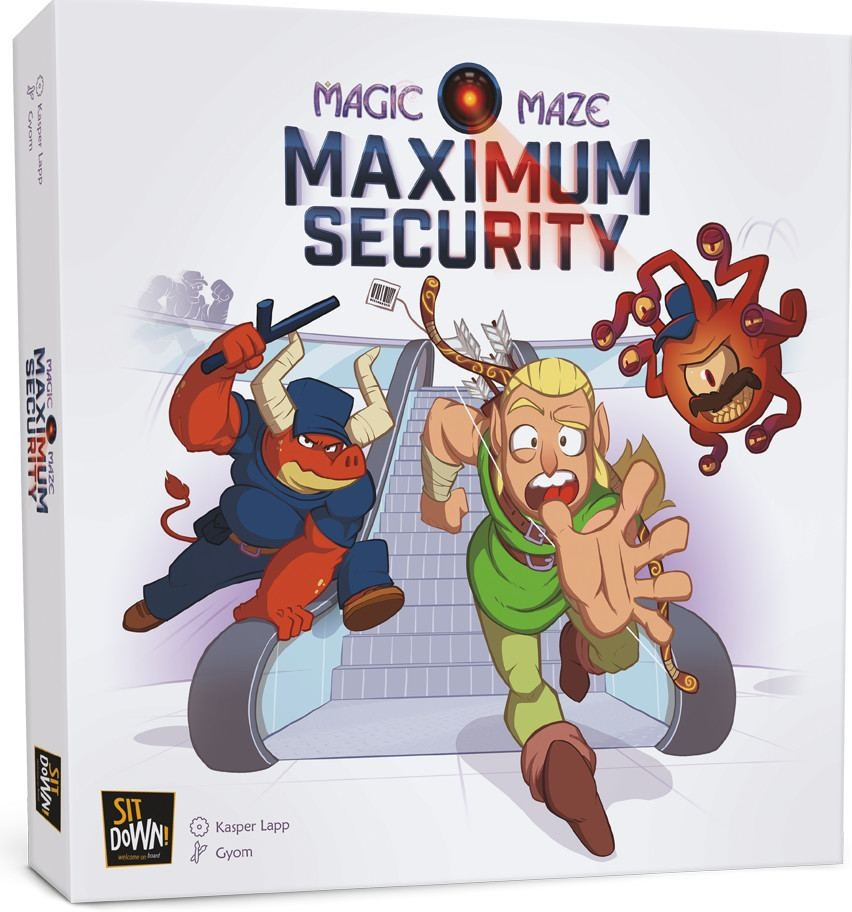 Magic Maze Maximum Security Expansion