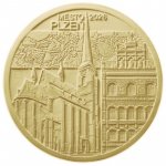 Česká mincovna Plzeň 5000 Kč 2026 zlatá mince PROOF 1/2 oz – Zboží Dáma