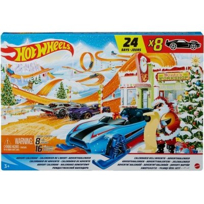 Mattel Adventní kalendář Hot Wheels 2021 – Sleviste.cz