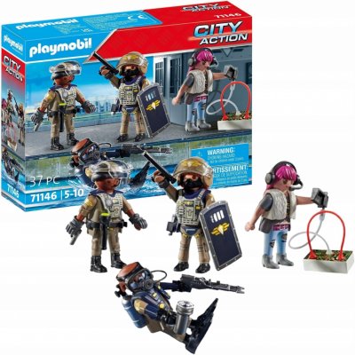 Playmobil 71146 Sada figurek pro speciální jednotky – Zboží Živě
