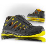 VM BILBAO 2165 S1 ESD sandál černo-žlutá – Zboží Dáma