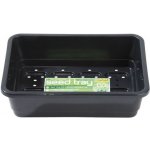 Garland podmiska plast Small Seed Tray Black s drenáží 23 x 17 x 6 cm – Zboží Mobilmania