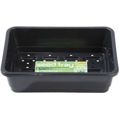 Garland podmiska plast Small Seed Tray Black s drenáží 23 x 17 x 6 cm – Zboží Mobilmania