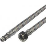 Klum Připojovací hadice 8x12,Fx M10, 3/8" x M10 x 55mm, 50 cm, nerez opletení CR287CC – Zboží Mobilmania
