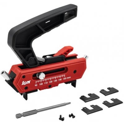 IGM Přípravek na montáž terasových prken bez viditelných spojů, pro prkna 90-150mm, VP-DJ – Sleviste.cz