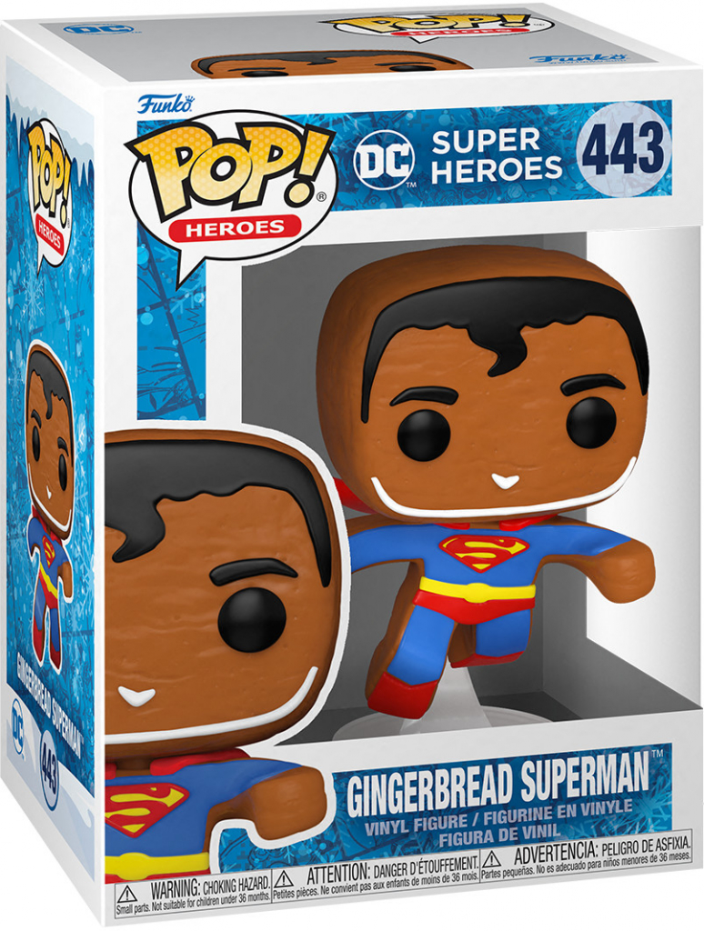 Funko Pop! DC Comics Gingerbread Superman Heroes 443