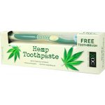 XOC Hemp konopná 100 ml + zubní kartáček dárková sada – Zboží Dáma