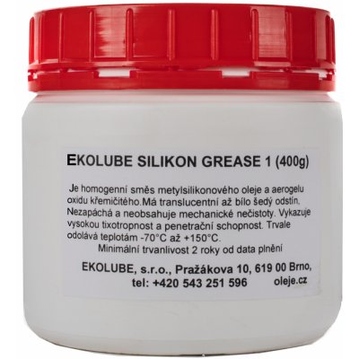 Ekolube Silikon Grease 1 400 g – Zboží Mobilmania