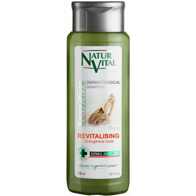 Natur Vital Dermatologický šampon s ženšenem 300 ml