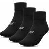 4F ponožky NOSH4-SOM302 3 Pack 20S/Deep Black/Deep Black/Deep Black