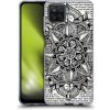 Pouzdro a kryt na mobilní telefon Samsung Pouzdro Head Case Samsung Galaxy A12 Mandala Doodle Paper