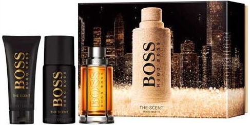 Hugo Boss The Scent for Man EDT 100 ml + deospray 150 ml + sprchový gel 100 ml dárková sada