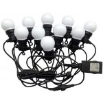 V-Tac LED Venkovní řetěz STRING 5m 10xLED 0,5W 230V IP44 3000K VT0806 – Hledejceny.cz