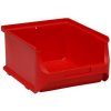 Úložný box Allit Plastový box PP 8,2 x 13,7 x 16 cm červený