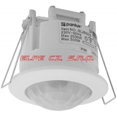 Panlux Sl2502/B Sensor Vestavné Stropní 360°, Bílá – Zboží Mobilmania