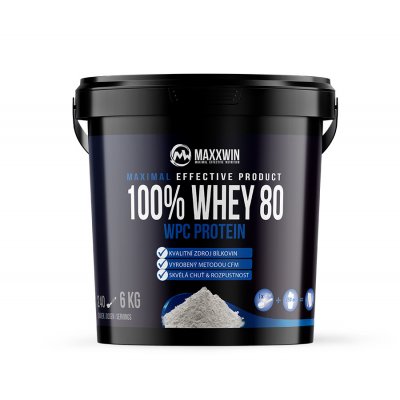 MaxxWin 100% Whey protein 6000 g – Hledejceny.cz