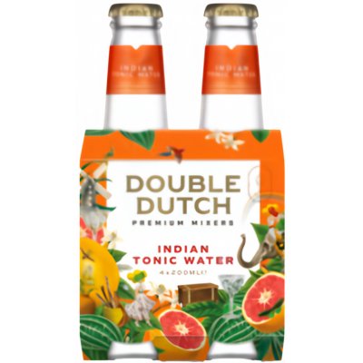 Double Dutch Indian Tonic Water 4 x 200 ml – Zboží Dáma