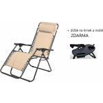 Nábytek Texim Křeslo relaxační DALLAS, béžová – Sleviste.cz