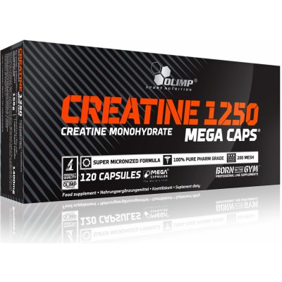 Olimp Creatine 1250 120 kapslí – Hledejceny.cz