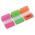 3M POSTIT Samolepicí záložky, neonové barvy, extra silné, 25 x 38 mm, 3x 22 listů, 3M POSTIT 7000042777 ,balení 66 ks – Hledejceny.cz