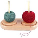 Dřevěný odvíječ příze varianta na dvě příze – Zboží Dáma