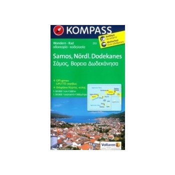 Kompass: WK 253 Samos Nördlicher Dodekanes 1:50 000