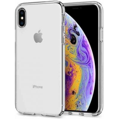 Pouzdro SPIGEN Liquid Crystal Apple iPhone XS/X čiré