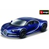 Model Bburago Plus Bugatti Chiron modrá 1:32