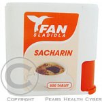 Fan sladidlo Sacharin 500 tablet 30 g – Sleviste.cz