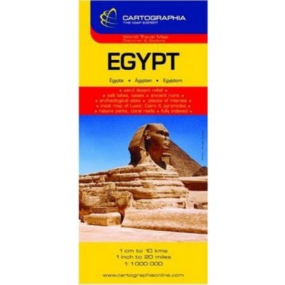 Egypt mapa 1:1mil. – Hledejceny.cz