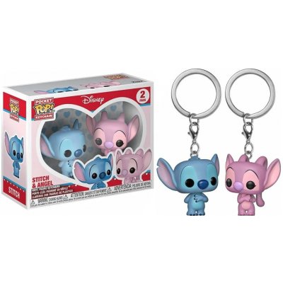 Funko POP! Keychain Lilo & Stitch 2 Pack Stitch & Angel 4 cm – Zboží Dáma