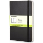 Moleskine Zápisník tvrdé desky A5 čistý černý – Hledejceny.cz