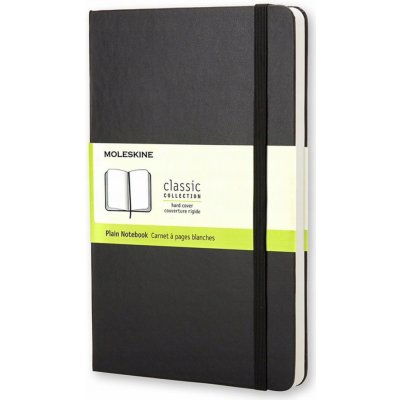 Moleskine Zápisník tvrdé desky A5 čistý černý – Hledejceny.cz