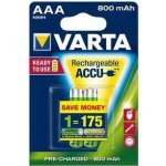 Varta Power AAA 800 mAh 2ks 56703101402 – Zboží Živě