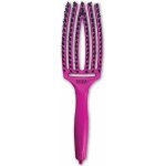 Kartáč Olivia Garden Fingerbrush Combo Medium ThinkPink Edition neonově fialový – Zbozi.Blesk.cz