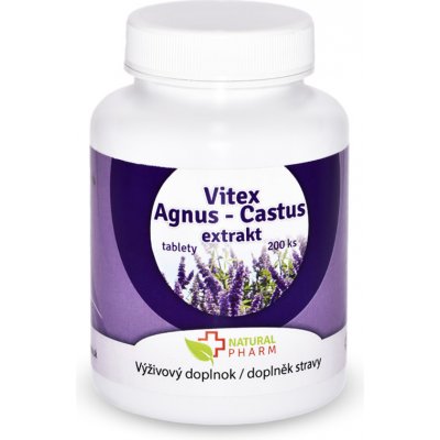 Vitex Agnus Castus drmek obyčajný 200 tablet – Hledejceny.cz
