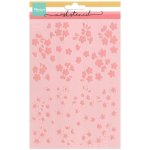 Marianne Design Plastová šablona 15x21cm sakura dvouvrstvá – Zboží Dáma