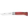 Pracovní nůž Zavírací nůž N°08 Stainless Steel, finská bříza červená, 8.5 cm - Opinel
