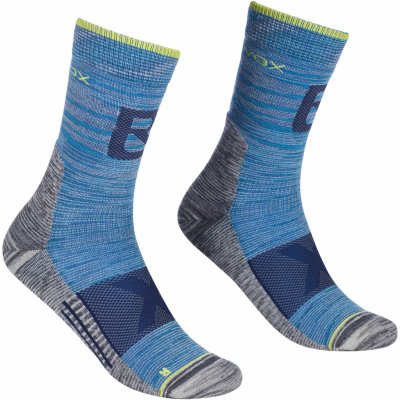 Ortovox pánské ponožky Alpinist Pro Compr Mid Socks modrá – Hledejceny.cz