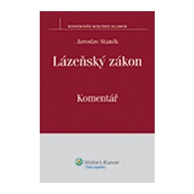 Lázeňský zákon - Jaroslav Staněk