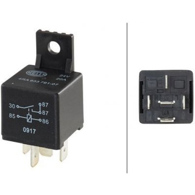 Relé, pracovní proud HELLA 4RA 933 791-071 – Hledejceny.cz