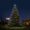 Vánoční osvětlení DecoLED LED osvětlení pro stromy s výškou 12-14 m, barevné