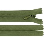 Prima-obchod Spirálový zip skrytý No 3 délka 50 cm, barva 263 zelená khaki – Hledejceny.cz