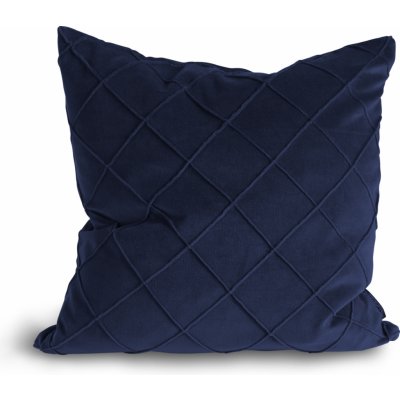 Lovely Linen Velvet Cushion Royal Blue 50 x 50 cm – Zboží Mobilmania