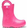 Dětská holínka Crocs Handle It Rain Boot Carnation růžová