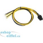 Akyga servisní kabel ATX PCI-E 6-pin 450 mm – Sleviste.cz