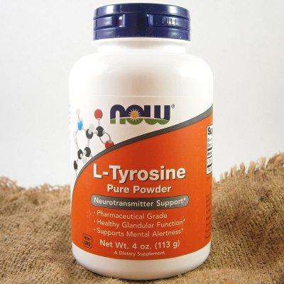 Now Foods L-Tyrosine čistý prášek 113 g