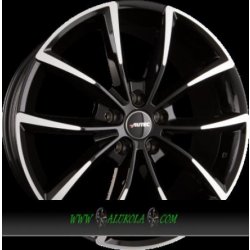 Autec Astana 7x17 5x114,3 ET40 black polished