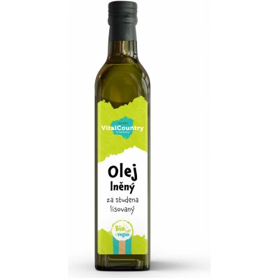 Vital Country Lněný olej olej 0,5 l – Hledejceny.cz