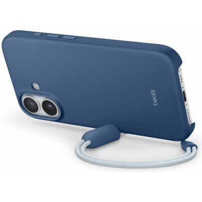 Beats matný kryt se stojánkem a MagSafe pro iPhone 17 - hlubinně modrý MGTM4LL/A – Hledejceny.cz